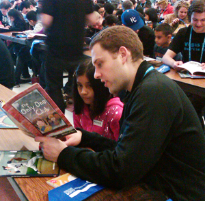 Jewish Young Adults Read Kids' Books at TribeFest