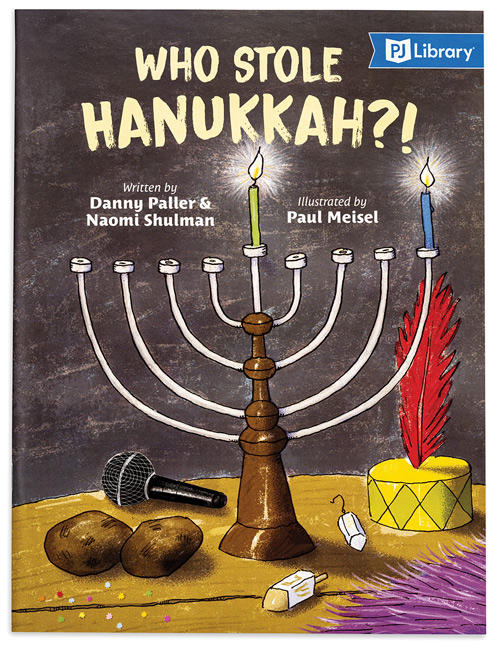 Who stole Hanukkah book cover