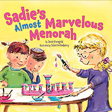 Sadie's Almost Marvelous Menorah book cover
