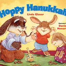 Hoppy Hanukkah! book cover