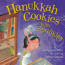 Hanukkah Cookies With Sprinkles