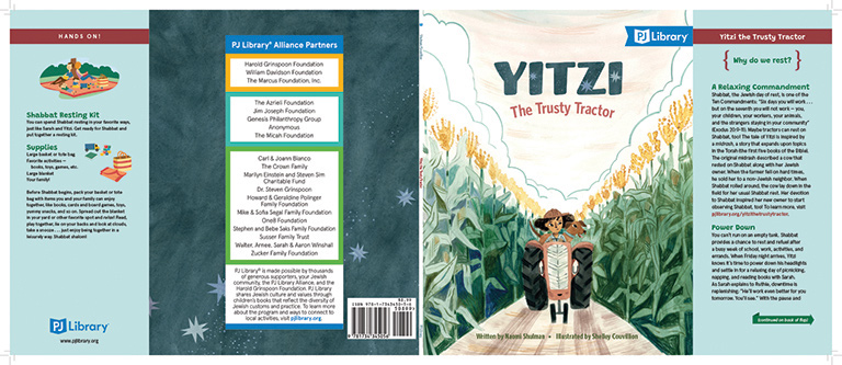 Production art of a book cover including all the printer and crop marks for example purposes.