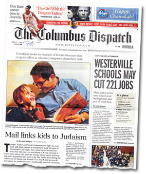 PJ Library in the Columbus Dispatch