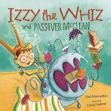 Book Cover Art for Izzy the Whiz and Passover McClean