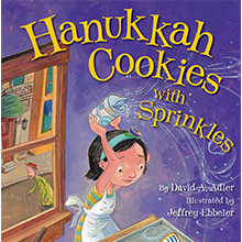 Hanukkah Cookies With Sprinkles