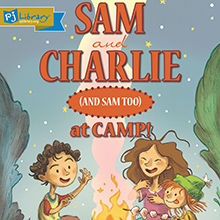 sam and charlie and sam too at camp