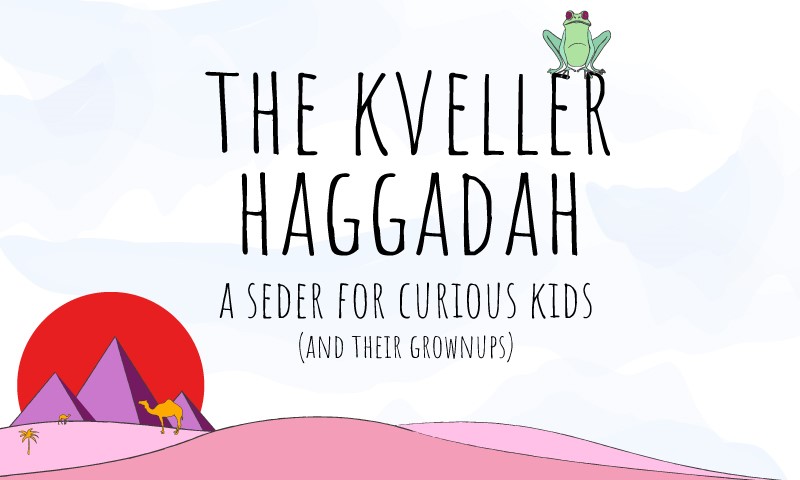 cover for the Kveller haggadah