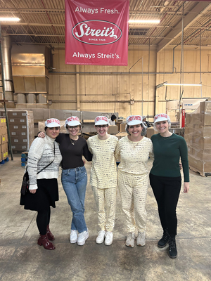 A group of influencers posing for a photo