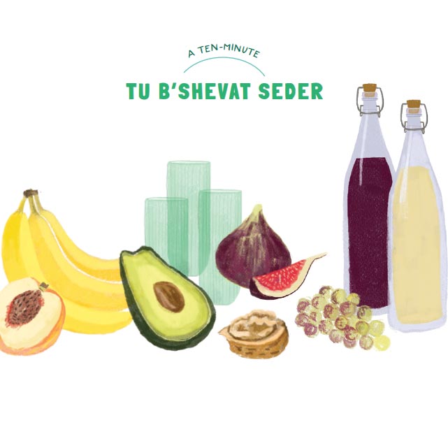 A Ten-Minute Tu B'Shevat Seder