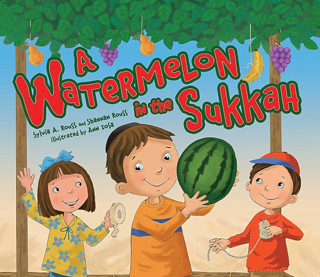 A watermelon in the sukkah book cover
