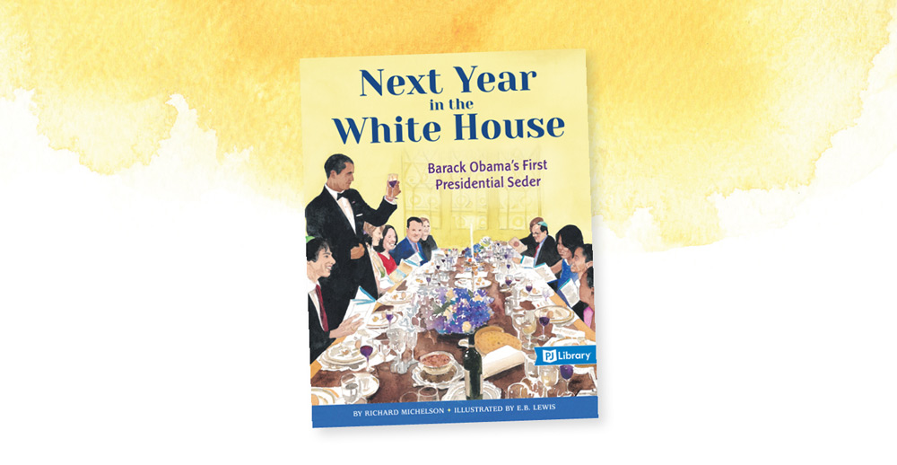 Next Year book cover on graphic splash