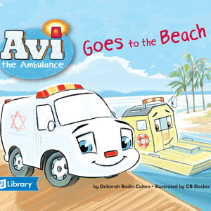 Avi the Ambulance Goes to the Beach book cover